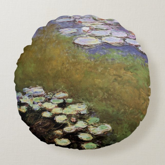 Cojín Redondo Water-Lillies, 1914-17 (Anverso)