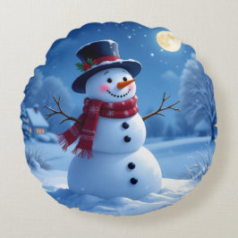 Cojín Redondo „Weihnachtliche Harmonie“