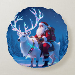 Cojín Redondo „Weihnachtliche Harmonie“