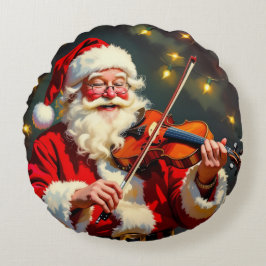 Cojín Redondo „Weihnachtliche Harmonie“