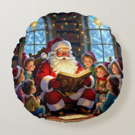 Cojín Redondo „Weihnachtliche Harmonie“