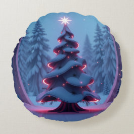 Cojín Redondo „Weihnachtliche Harmonie“