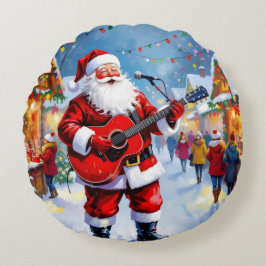Cojín Redondo „Weihnachtliche Harmonie“
