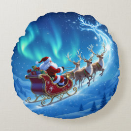 Cojín Redondo „Weihnachtliche Harmonie“