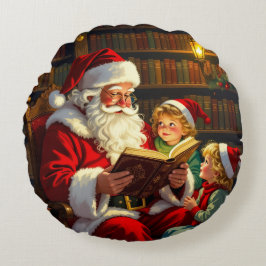 Cojín Redondo „Weihnachtliche Harmonie“