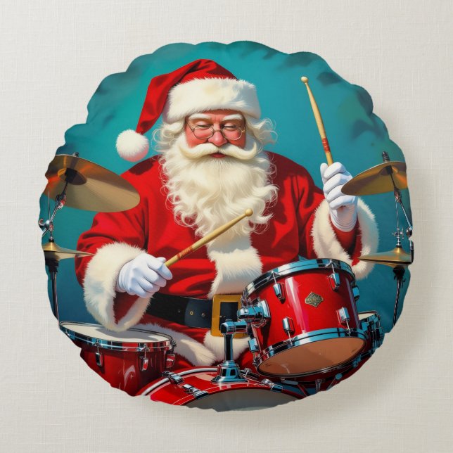 Cojín Redondo „Weihnachtliche Harmonie“ (Anverso)