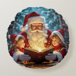 Cojín Redondo „Weihnachtliche Harmonie“