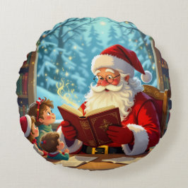 Cojín Redondo „Weihnachtliche Harmonie“