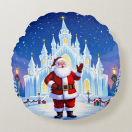Cojín Redondo „Weihnachtliche Harmonie“