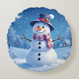 Cojín Redondo „Weihnachtliche Harmonie“