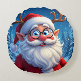 Cojín Redondo „Weihnachtliche Harmonie“