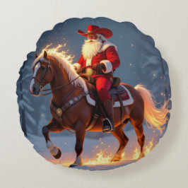 Cojín Redondo „Weihnachtliche Harmonie“