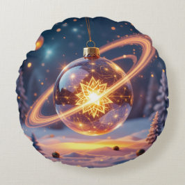 Cojín Redondo „Weihnachtliche Harmonie“