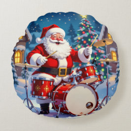 Cojín Redondo „Weihnachtliche Harmonie“