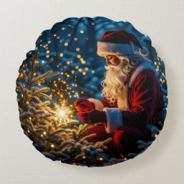 Cojín Redondo „Weihnachtliche Harmonie“