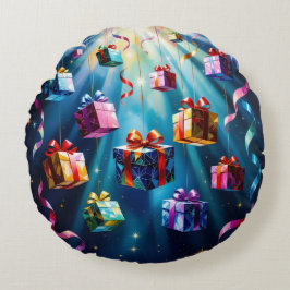 Cojín Redondo „Weihnachtliche Harmonie“