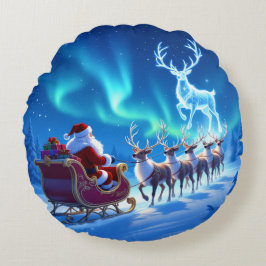 Cojín Redondo „Weihnachtliche Harmonie“