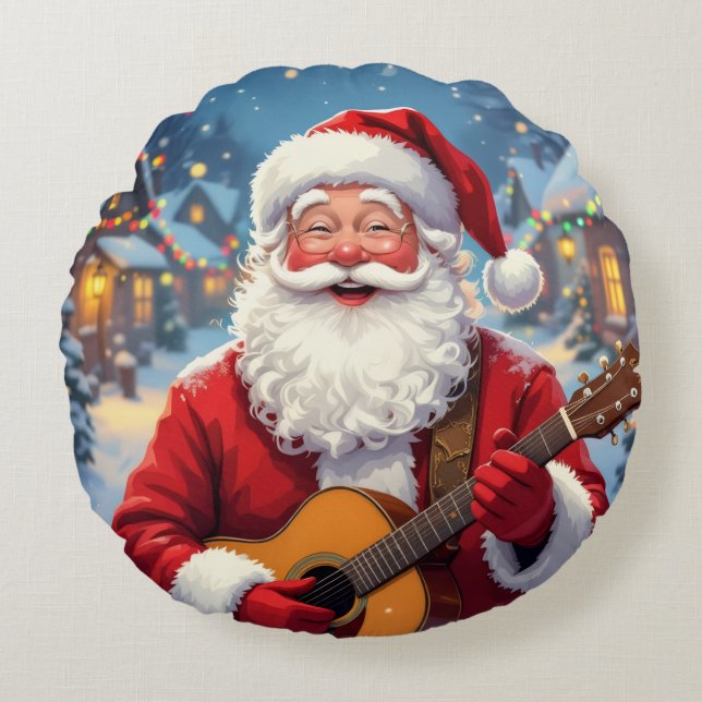 Cojín Redondo Weihnachtliche Harmonie“103 (Anverso)