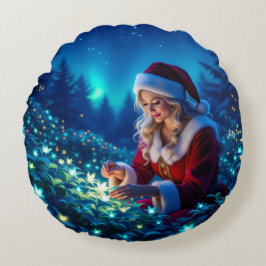 Cojín Redondo Weihnachtliche Harmonie“97