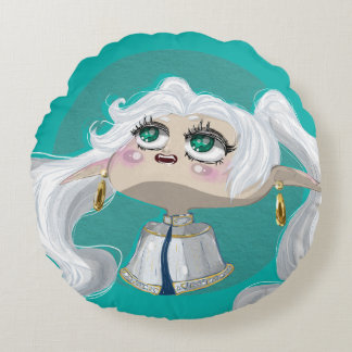 Cojín Redondo Whimsical Frieren