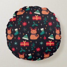 Cojín Redondo Whisker Wonderland