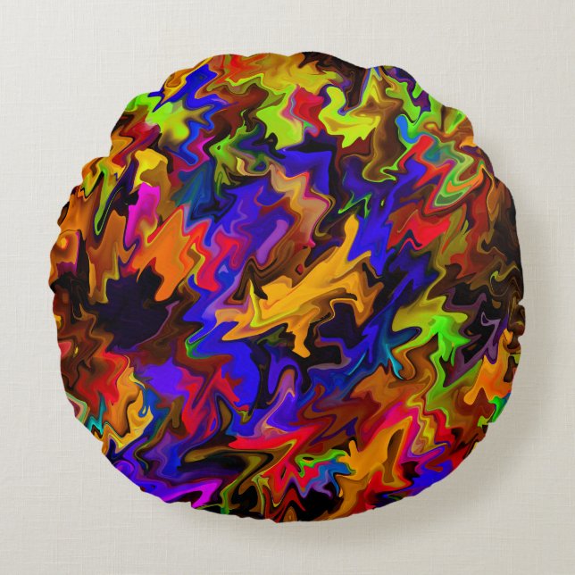 Cojín Redondo Wigglin'..... (Anverso)