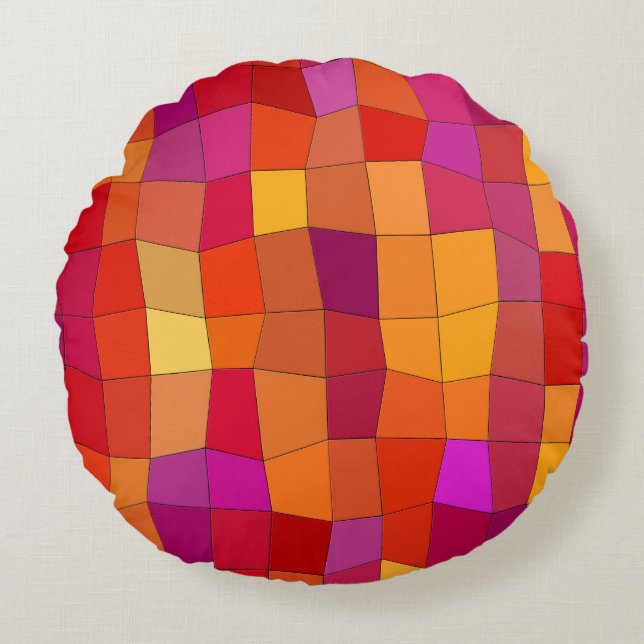 Cojín Redondo Wild Timez... (Anverso)