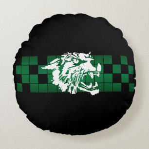 Cojín Redondo Wildcats de la Unión Wayland #5