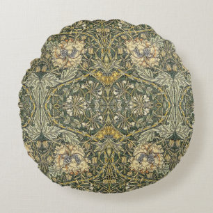Cojín Redondo William Morris Honeysuckle Design