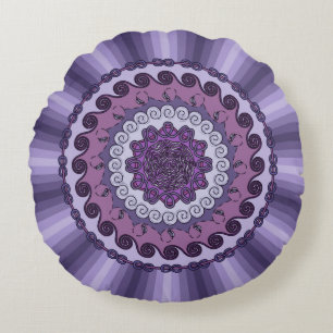 Cojín Redondo Wind Mandala Round Pillow
