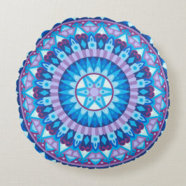 Cojín Redondo Winter Mandala Round Pillow