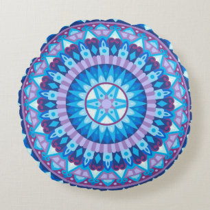 Cojín Redondo Winter Mandala Round Pillow