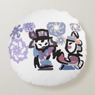 Cojín Redondo Winterland love