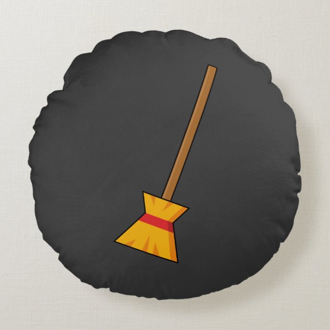 Cojín Redondo Witch Broom (Anverso)