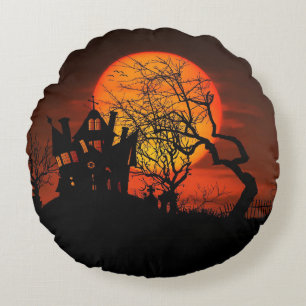 Cojín Redondo Witch Castle Round Pillow
