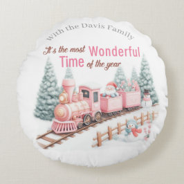 Cojín Redondo Wonderful Christmas