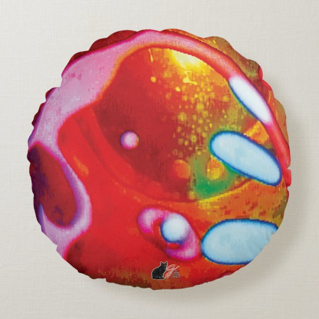 Cojín Redondo Wraith (Anverso)