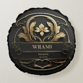 Cojín Redondo Wrami Logo, Designed by Kay Uwe Rott