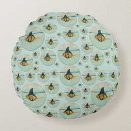 Cojín Redondo Wrapping Paper