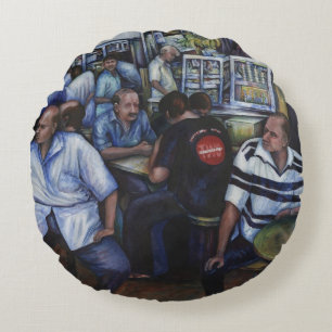 Cojín Redondo Y... se casó con el Mailman, Singapur