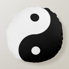 Cojín Redondo Yin-Yang