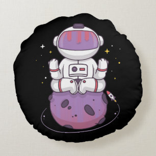 Cojín Redondo Yoga Espacial 