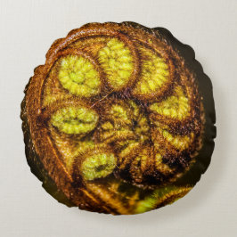 Cojín Redondo Young Fern Leaves