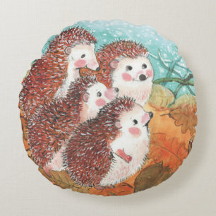 Cojín Redondo Young Hedgehogs Planner