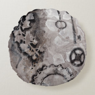 Cojín Redondo Yuxtaposición II