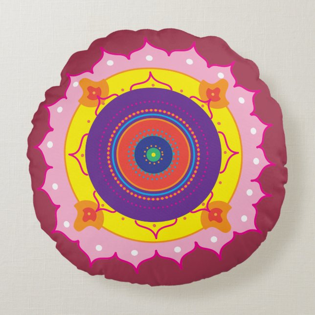 Cojín Redondo Zen Cushion (Anverso)