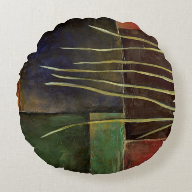 Cojín Redondo Zen Garden I (Anverso)