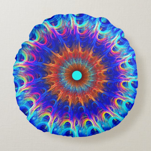 Cojín Redondo Zona radiactiva (Anverso)