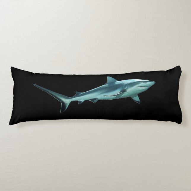 Cojín Reefshark - Diseño abstracto - Cortar una foto | (Anverso)