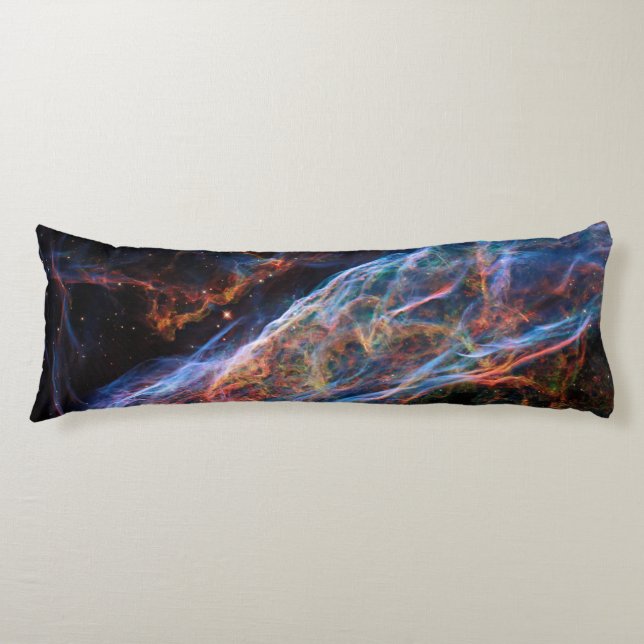 Cojín Restos de Supernova Veil Nebula Telescopio Hubble (Anverso)